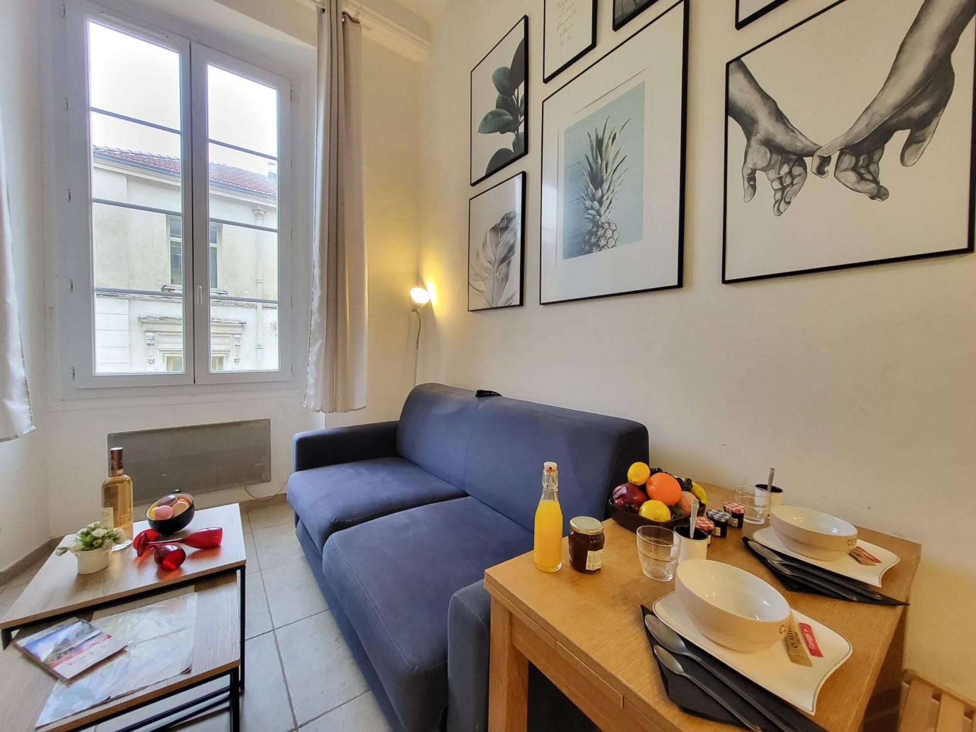 Au Coeur Du Vieux-nice - Plages - Mezzanine - 3 Personnes - A Pied! *